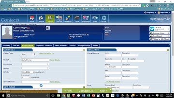 Going Deeper With Top Producer:  Working With Contact Types, Sources, Referrals