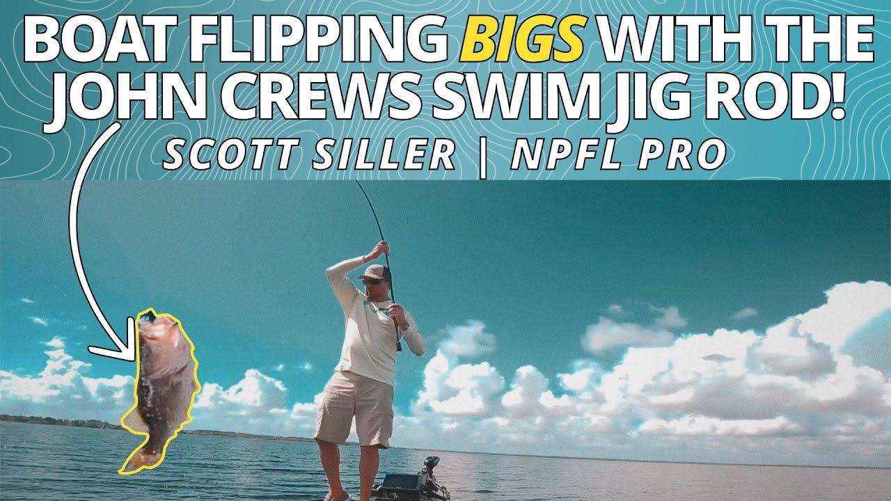 Boat Flipping BIGS with the John Crews Swim Jig Rod