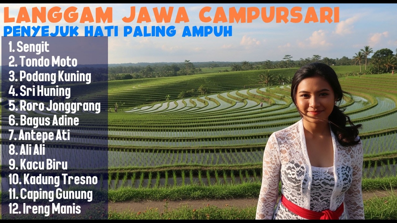 LANGGAM JAWA CAMPURSARI PENYEJUK HATI 🗝️ PALING AMPUH BUAT MENGHILANGKAN RASA JENUH SETELAH BEKERJA