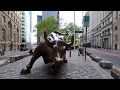 ⁴ᴷ⁶⁰ Walking NYC (Narrated) : Financial District / Wall Street (May 14, 2020)