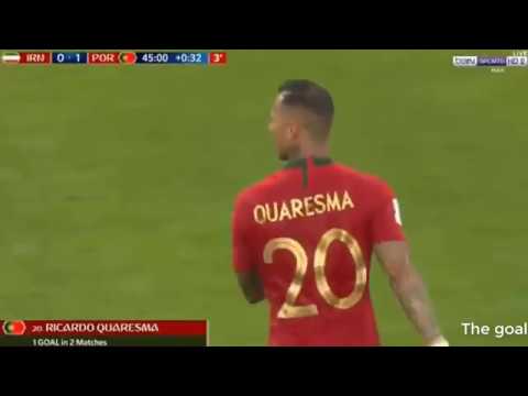 ملخص اهداف البرتغال و ايران 1 _ 1 كاس العالم 2018