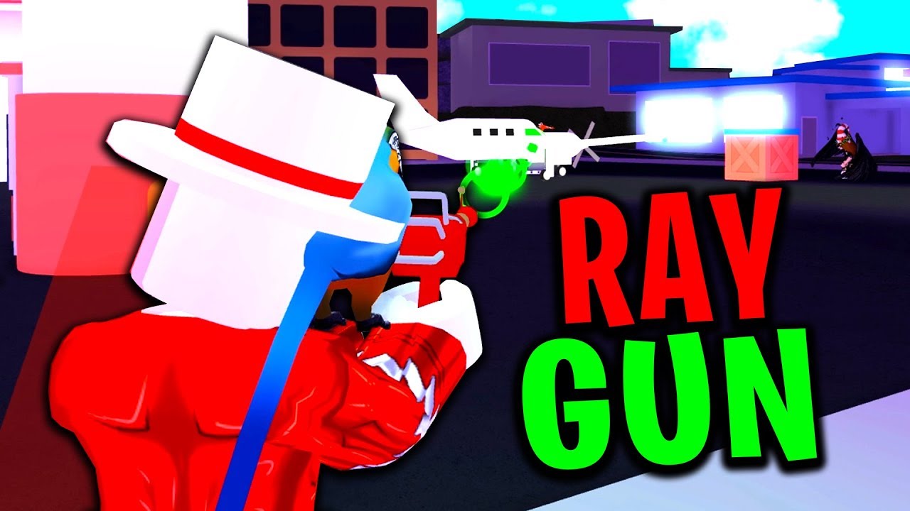 Roblox Mad City Ray Gun Youtube