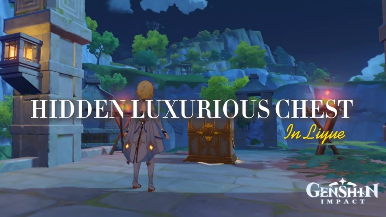 How To Get Hidden Luxurious Chest In Liyue Genshin Impact YouTube