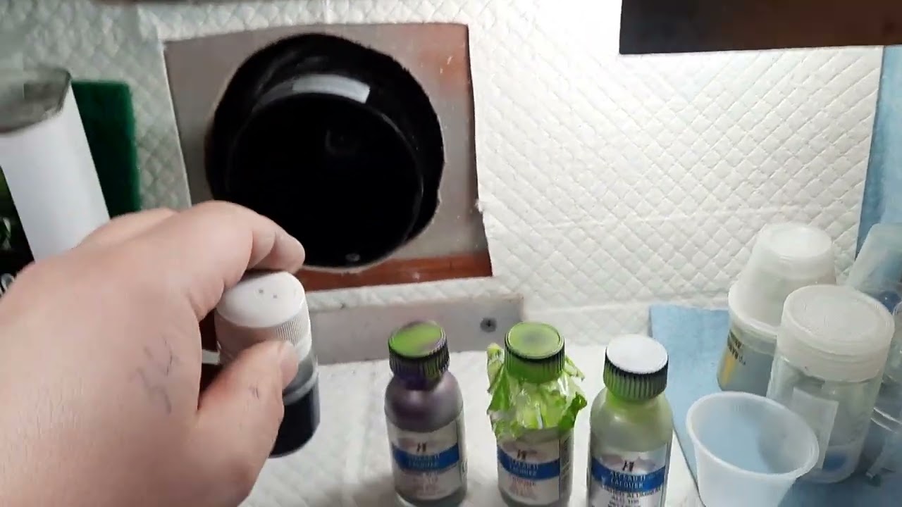 how I spray Alclad 2 part # 1