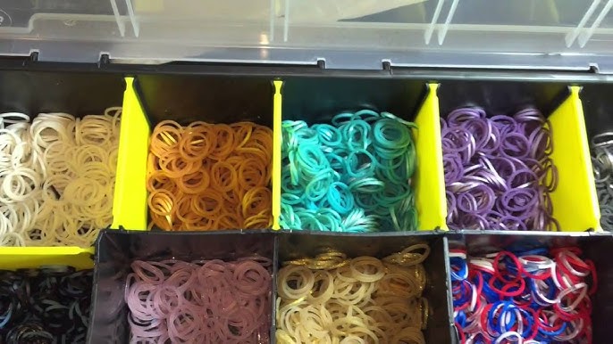 Updated Rainbow Loom Storage! 