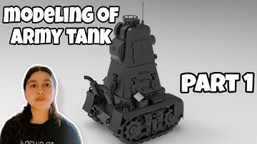 3D ARMY TANK Modeling  in MAYA part1 #autodesk  #3d