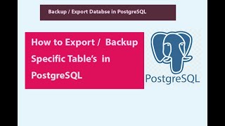 Celebrity How to Backup / Export only specific Table's in PostgreSQL #postgresql Wealth