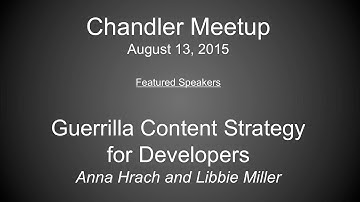 Arizona WordPress Meetup - Chandler (8/13/2015)