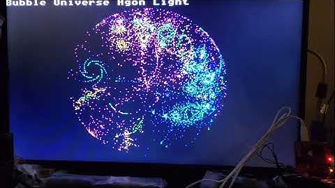 Bubble Universe on Agon Light