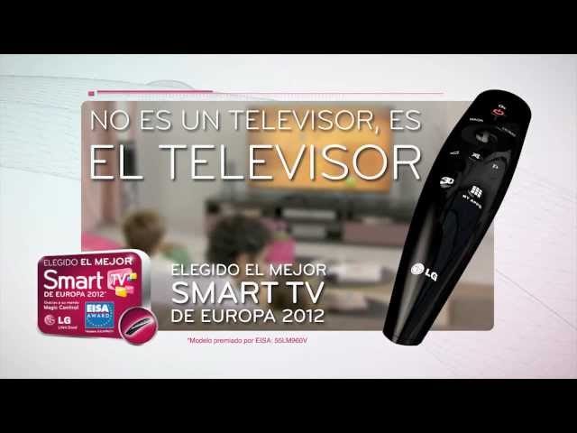 Televisor LG Smart TV: Mando Magic Control, apunta y navega 