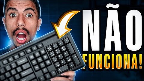 TECLADO NUMÉRICO do PC ou NOTEBOOK NÃO FUNCIONA? APRENDA RESOLVER!
