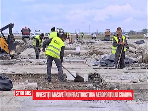 Investiţii masive în infrastructura Aeroportului Craiova