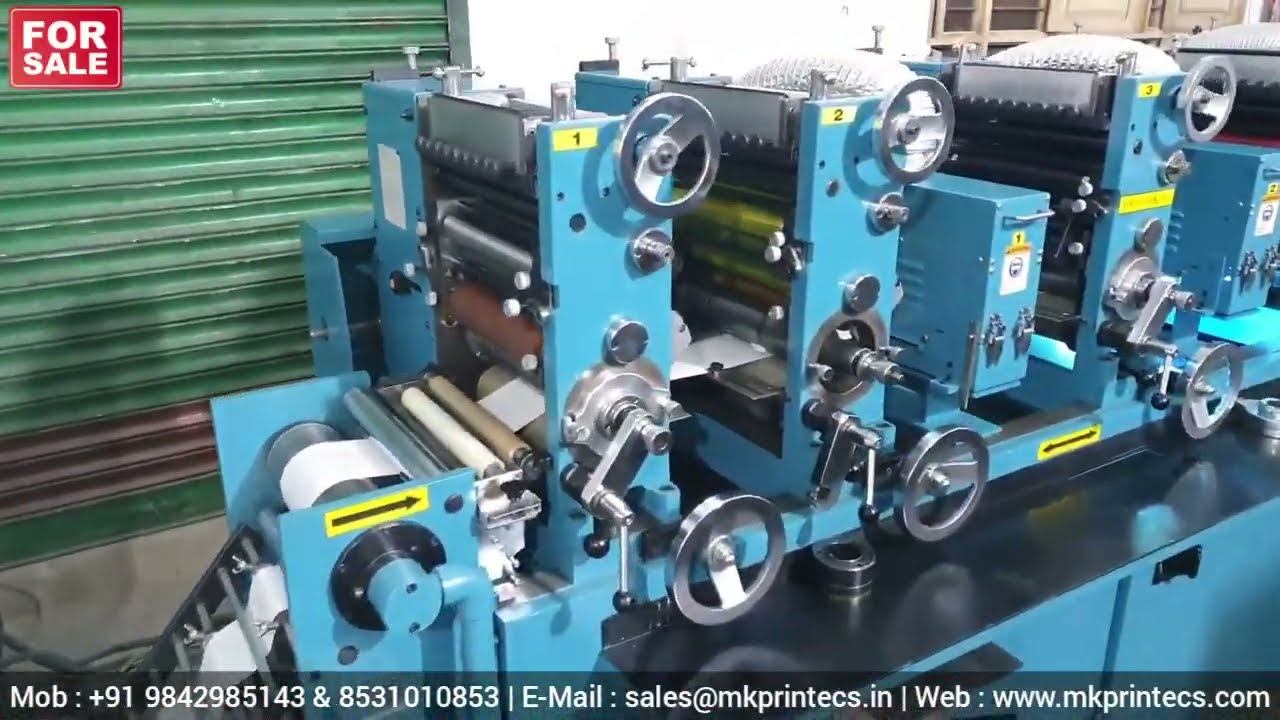 HIKARI HK 250 5D - INTERMITTENT ROTARY LABEL PRINTING MACHINE FOR