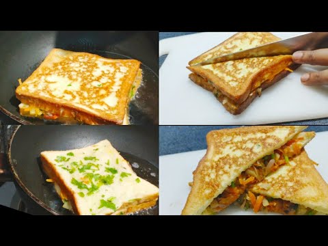 Sandwich || Bangladeshi Fast food Style Sandwich || - YouTube