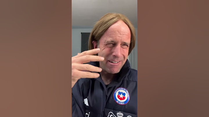 Stefan Kramer Imita A Ricardo Gareca (Entrenador de Selecion Chilena de Chile)