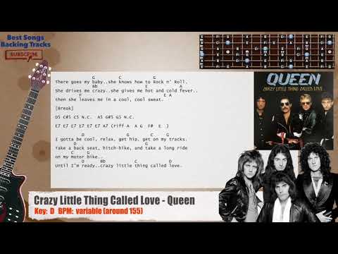 crazy-little-thing-called-love---queen-guitar-riff/solo-backing-track-with-chords-and-lyrics