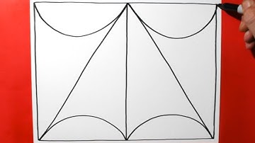 Daily Line Illusion | Cool Zen Doodle Spiral Drawing / Mesmerizing 3D Pattern /Satisfying & Relaxing