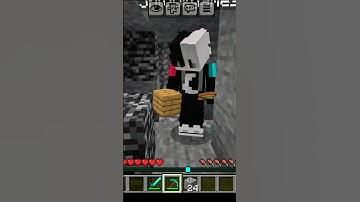 "They Broke Bedrock While I Was Mining?! 😱💣 | Minecraft Glitch?" #shorts |