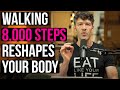 Walk 8 000 Steps Each Day For Fat Loss Shed Stubborn Fat 