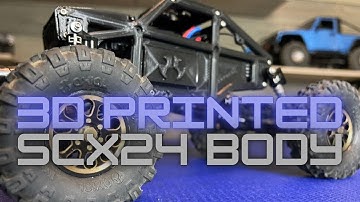 SCX24 3D Printed Body