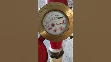 water meter reading. how to check water reading.