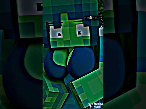 zombie girl release fart -minecraft animation #shorts