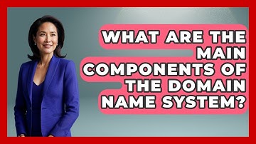 What Are the Main Components of the Domain Name System? - Internet Infrastructure Explained