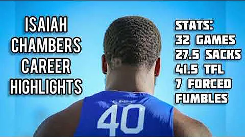 Isaiah Chambers Career Highlights |Houston/Mcneese...