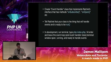 PHP UK Conference 2017 - James Mallison - Websockets and Torrents: A match made in PHP