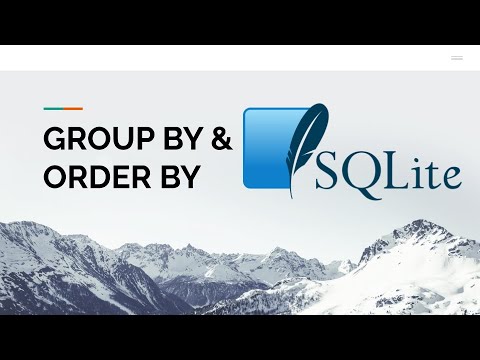 GROUP BY & ORDER BY with SQLite