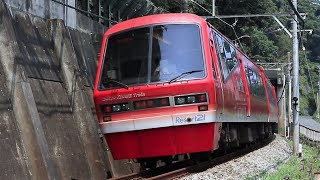 伊豆クレイル1号 リゾート21黒船電車 キンメ電車 8月18日 東伊豆町にて撮影