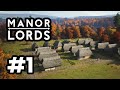 Building a NEW KINGDOM - Manor Lords #1