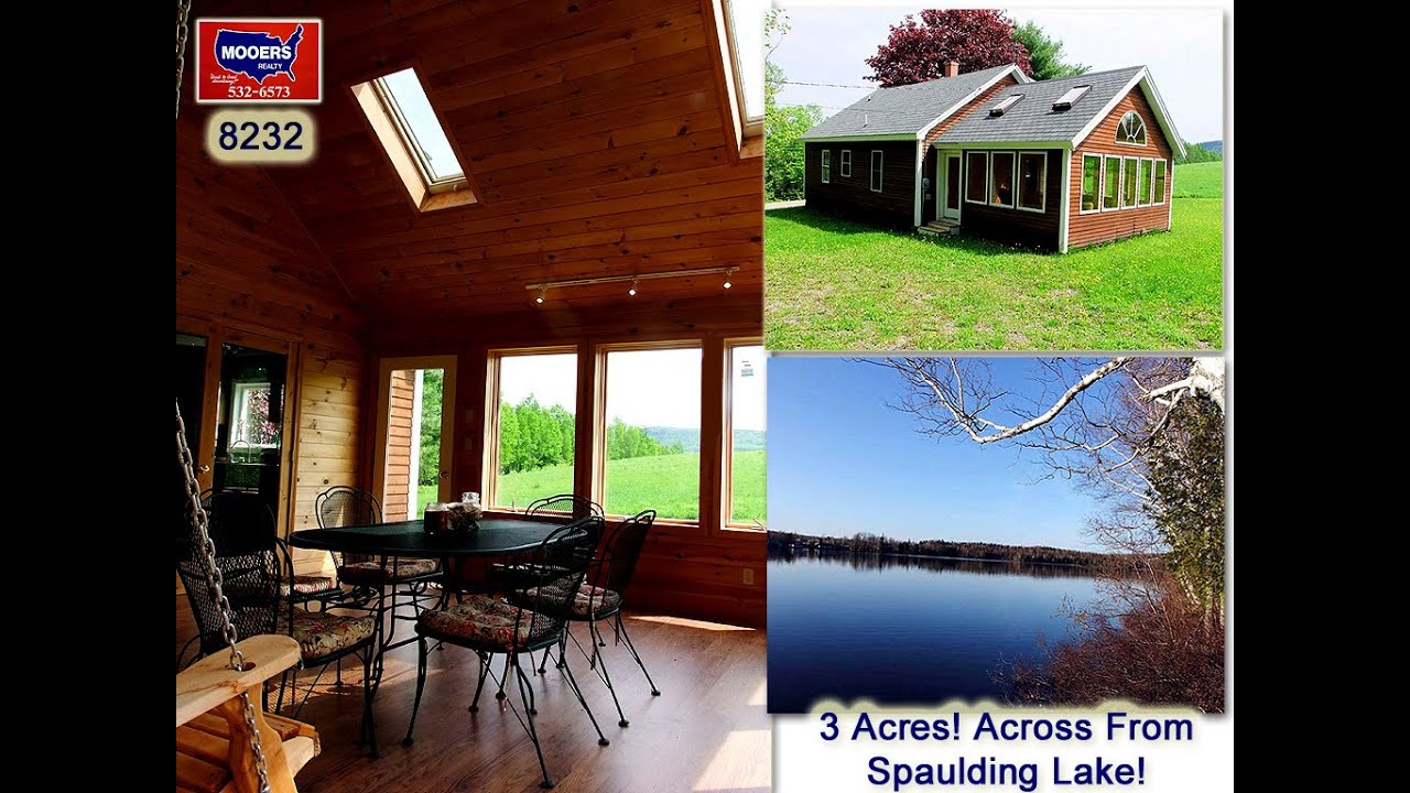 Aroostook County ME Real Estate Oakfield 2 Bath Cape, 3 Acres! MOOERS