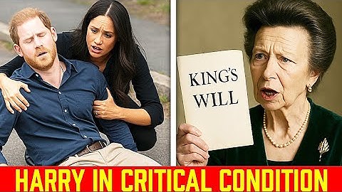 1 MIN AGO! Prince Harry Collapses In Montecito As Princess Anne Reveals King Charle