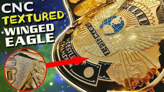 My Pakistan Winged Eagle belt blows anything WWE Shop has put out :  r/SquaredCircle