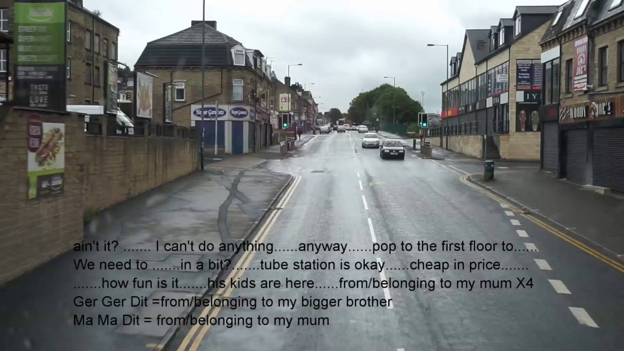 Bus X6 Bradford to Leeds noisy foreign passengers subtitled (part1) YouTube