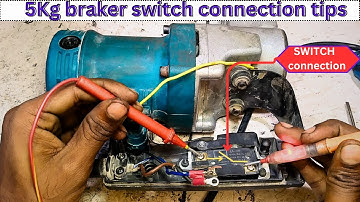 5Kg braker switch connection || 0810 braker machine switch connertion kasa kaa || switch connection