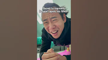 Quand tu reprends le sport après les fêtes 😱 #davidsun