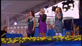 Sanna, Sonja & Shirley - Astrid Medley (Live Skeppsbron 2009)