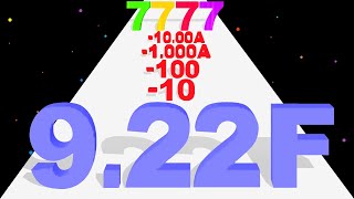 NUMBER MERGE RUN - Number Master 3D (Infinity; No Ads + Ads Clicker) Part 2 Max Level