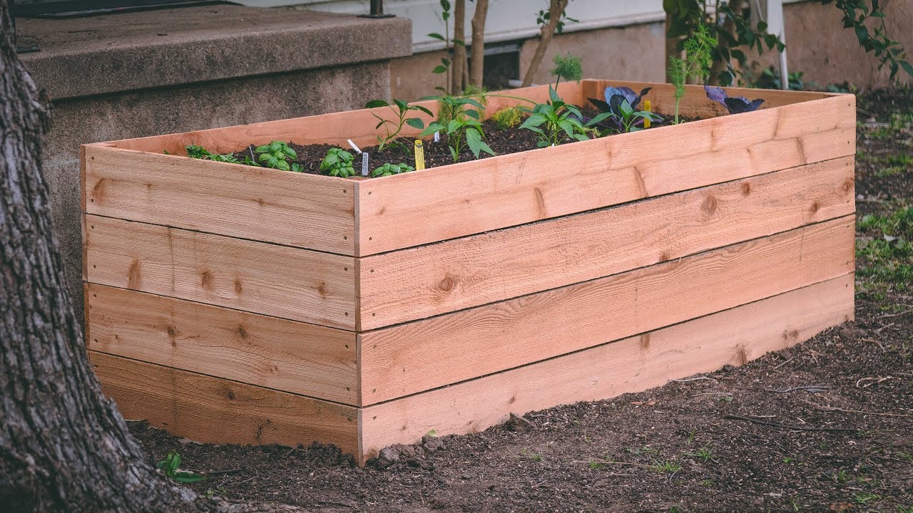 Building a Raised Garden Planter