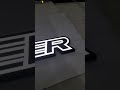 Solid cut acrylic letters adorned with vinyl!