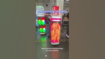 indoor merchandising led display,GOB technology #flexibleleddisplay #customizedleddisplay #ledvdi