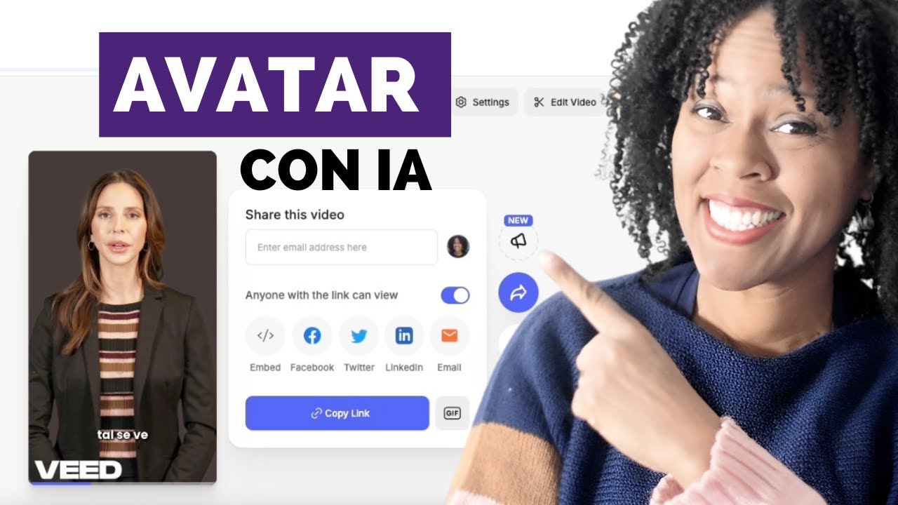 crear un avatar con ia que hable por ti!! - YouTube