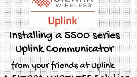 Installing Uplink 5500 series units