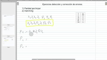 Arquitectura del Computador -  Ejercicios Detección y corrección de errores