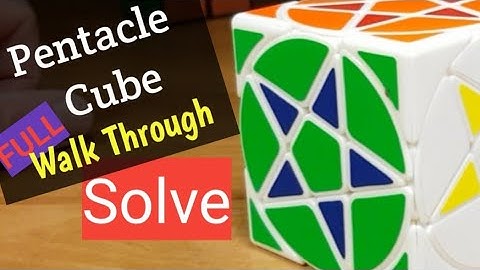 Pentacle Cube Full Walk Through Solve.