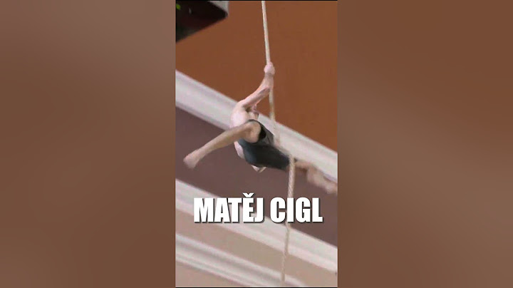 Nový Světový rekord ve šplhu na laně MATĚJ CIGL 4,65
