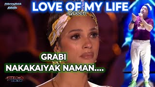 LOVE OF MY LIFE 💓 QUEEN 🫅AMERICAN'S GOT TALENT TRENDING AUDITION PARODY.