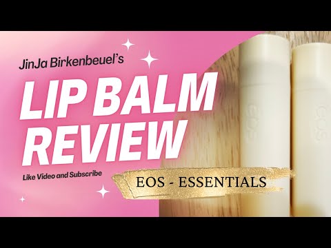 Essential and Staple Items for Your MakeUp Bag - eos 100% Natural #lipbalm #lipsticktutorial